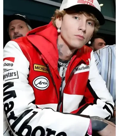 MGK Las Vegas F1 Grand Prix Leather Jacket