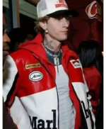 MGK Las Vegas F1 Grand Prix Leather Jacket