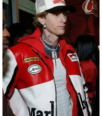 MGK Las Vegas F1 Grand Prix Leather Jacket