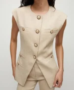 Maggie Horton Days Of Our Lives Beige Vest