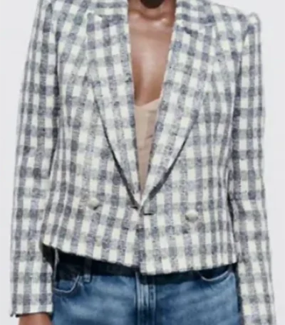 Maggie Horton Days of Our Lives Plaid Jacket