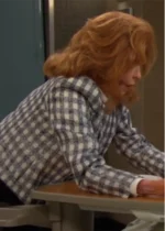 Maggie Horton Days of Our Lives Plaid Jacket