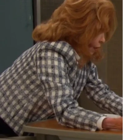 Maggie Horton Days of Our Lives Plaid Jacket