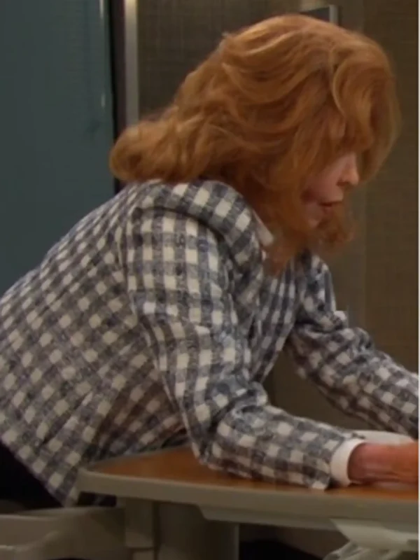Maggie Horton Days of Our Lives Plaid Jacket