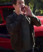 Magic Camp Andy Tuckerman Black Leather Jacket