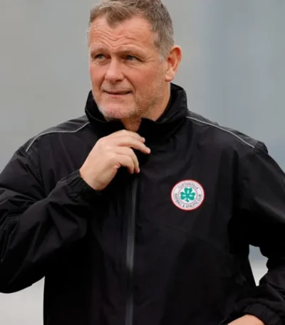 Manager Jim Magilton Black Jacket