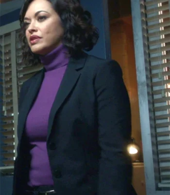 Maria Baez Blue Bloods Black Blazer