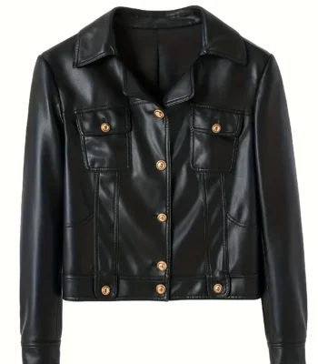 Marisa Ramirez Blue Bloods Black Leather Jacket