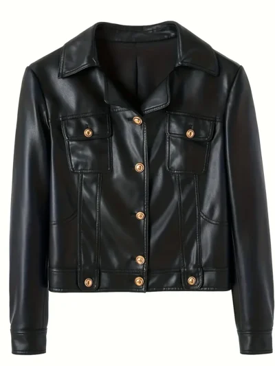 Marisa Ramirez Blue Bloods Black Leather Jacket