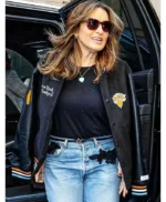 Mariska Hargitay Varsity Jacket