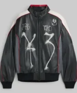 Mark Gonzales Y-3 Chito Leather Jacket