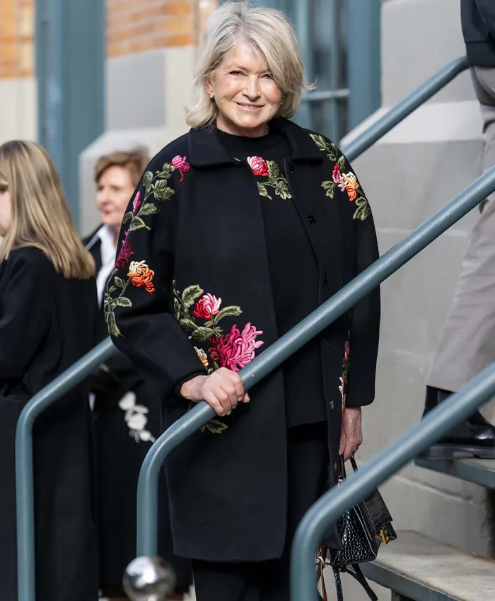 Martha Stewart Floral Coat Martha Stewart Floral Coat
