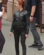 Marvel Black Widow 2021 Natasha Romanoff Bomber Jacket