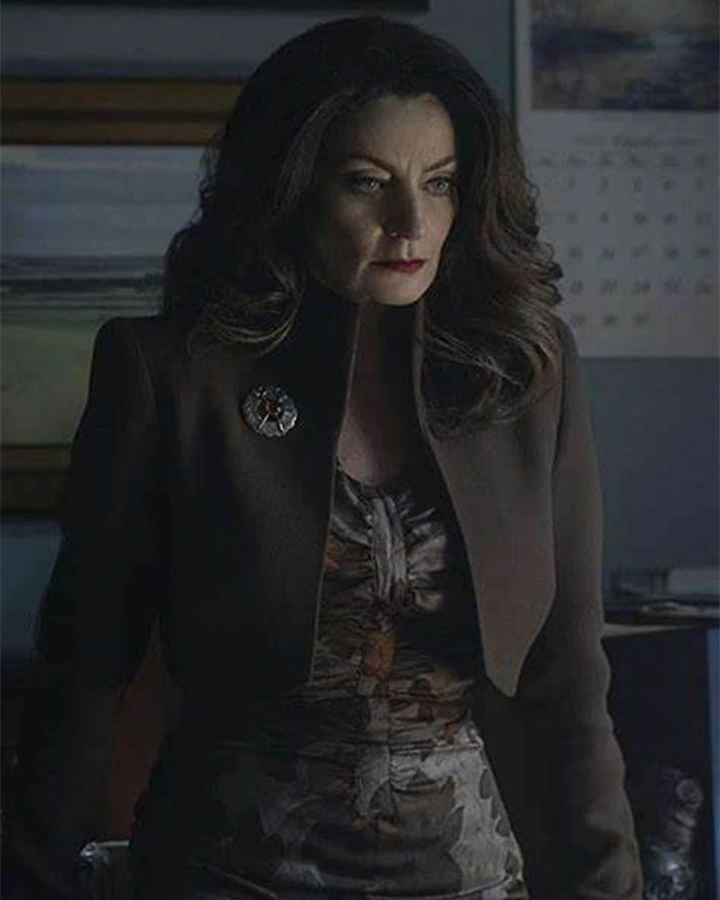 Mary Wardwell Chilling Adventures of Sabrina Brown Jacket Mary Wardwell Chilling Adventures of Sabrina Brown Jacket