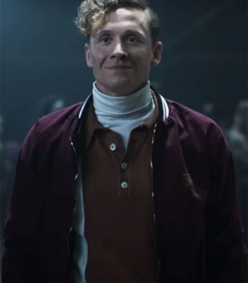 Matthias Schweighöfer Army of Thieves Ludwig Dieter Burgundy Jacket