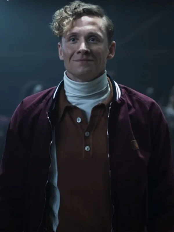 Matthias Schweighöfer Army of Thieves Ludwig Dieter Burgundy Jacket