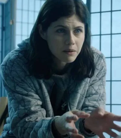 Mayfair Witches Alexandra Daddario Quilted Cotton Jacket