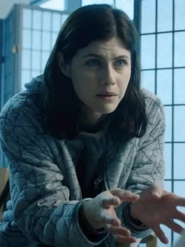 Mayfair Witches Alexandra Daddario Quilted Cotton Jacket