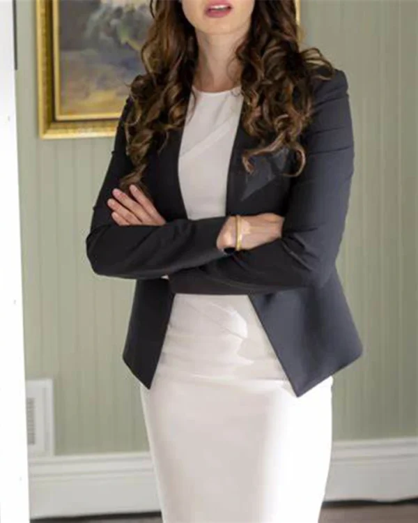 Meghan Ory Chesapeake Shores Black Jacket