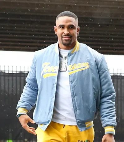 Jalen Hurts Ice Cream Baseball Jacket