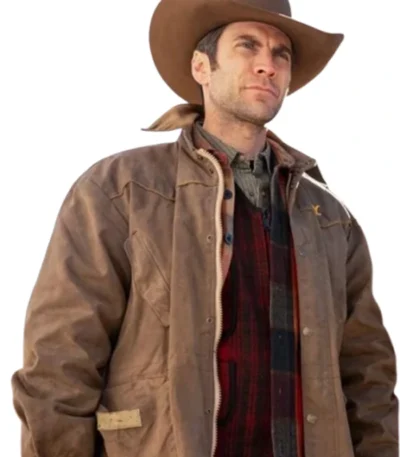 Men’s Tan Brown Sheepskin Leather Jacket