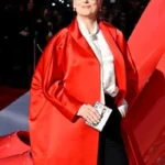 Meryl Streep European Premiere Red Coat