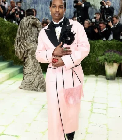 Met Gala 2026 ASAP Rocky Pink Coat