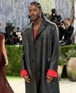 Met Gala 2026 Damson Idris Leather Coat