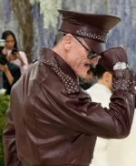 Met Gala 2026 Luke Evans Studded Leather Suit