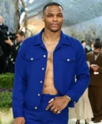 Met Gala 2026 Russell Westbrook Blue Jacket