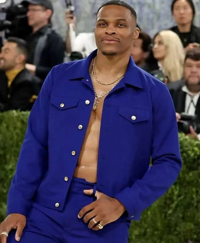 Met Gala 2026 Russell Westbrook Blue Jacket Met Gala 2026 Russell Westbrook Blue Jacket