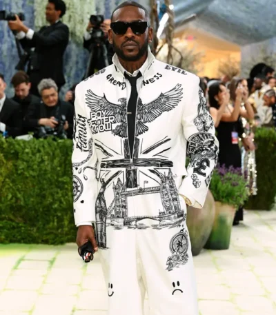 Met Gala 2026 Skepta Tattooed Jacket