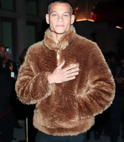 Met Gala 2026 Tyriq Withers Costume Art Brown Fur Jacket