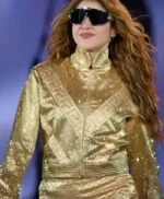 Mexico City Shakira Golden Jacket