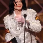 Michael Jackson Silver Sequin Jacket