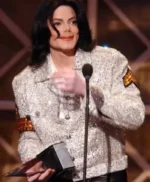 Michael Jackson Silver Sequin Jacket