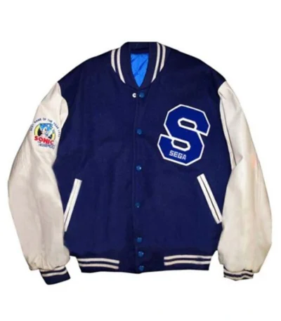 Michael Jackson Sonic The Hedgehog Varsity Jacket