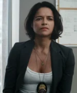 Michelle Rodriguez Crisis Black Blazer