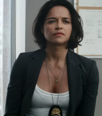 Michelle Rodriguez Crisis Black Blazer