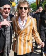 Mick Jagger New Album Launch Blazer