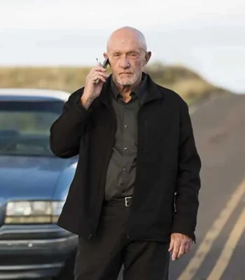 Mike Ehrmantraut Better Call Saul Black Jacket