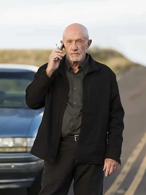Mike Ehrmantraut Better Call Saul Black Jacket