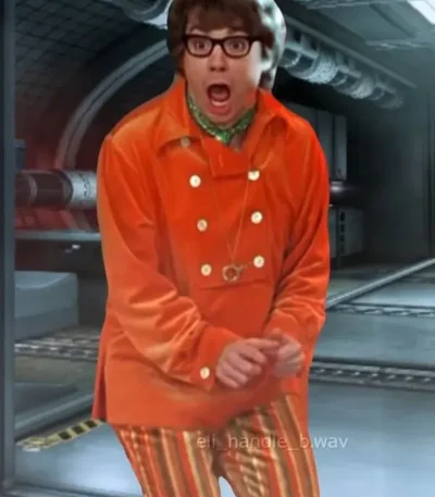 Austin Powers Orange Shirt