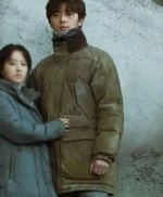 Min-sung Concrete Utopia 2023 Brown Puffer Jacket