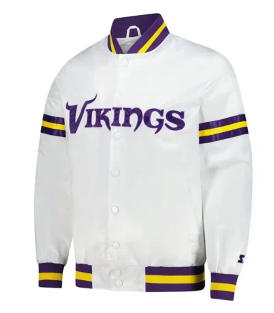 Minnesota Vikings Scout Varsity Satin Jacket