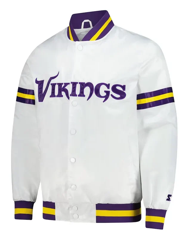 Minnesota Vikings Scout Varsity Satin Jacket