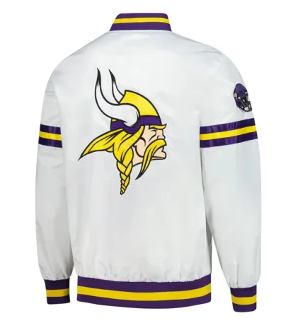 Minnesota Vikings Scout Varsity Satin Jacket