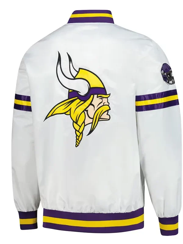 Minnesota Vikings Scout Varsity Satin Jacket