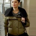 Miranda Rae Mayo Chicago Fire S13 Green Jacket