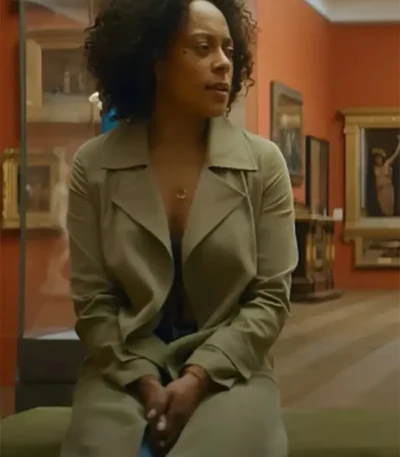 Missing You S01 DI Kat Donovan Long Coat
